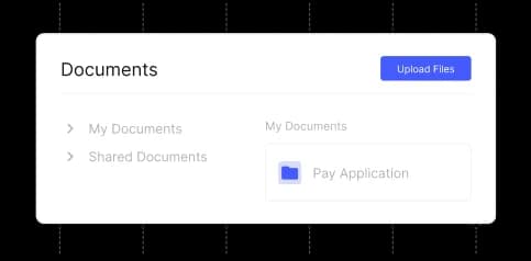 Store, manage, and access all your project-related documents in one centralized, secure location.