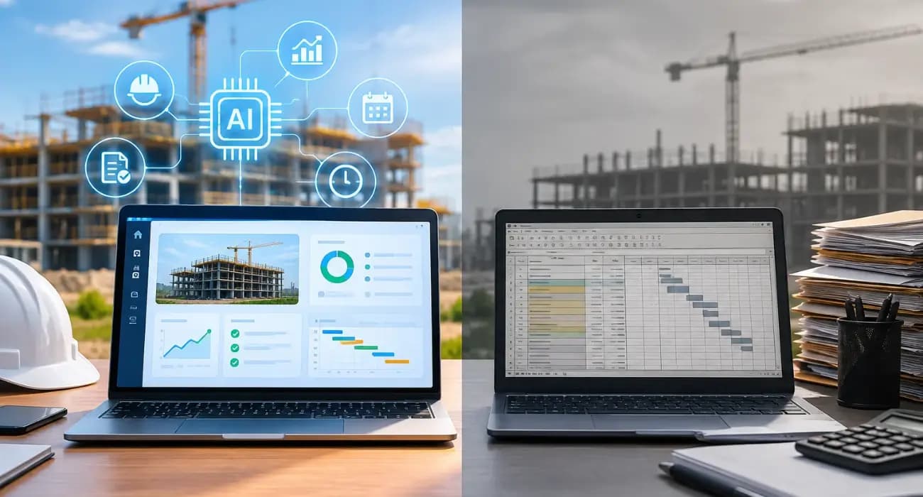 AI Construction Management Software vs. Traditional Software