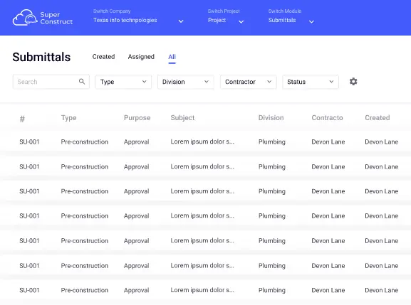 Elevate Submittal Management with Super Construct